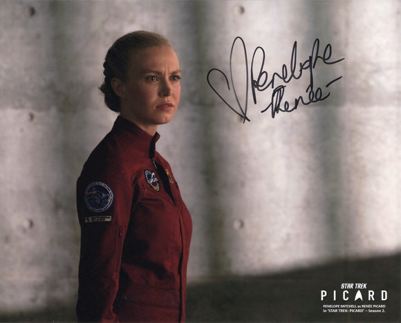 Penelope Mitchell Signed 8x10 - Star Trek Autograph