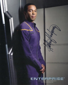 Anthony Montgomery Signed 8x10 - Star Trek Autograph #3