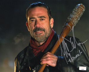 Jeffrey Dean Morgan Signed 8x10 - The Walking Dead Autograph