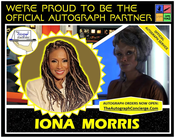 (TLI) OFFICIAL AUTOGRAPH PRE-ORDER - IONA MORRIS