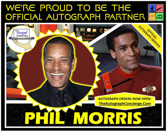 (TLI) OFFICIAL AUTOGRAPH PRE-ORDER - PHIL MORRIS