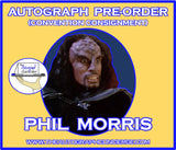 (TICON) AUTOGRAPH PRE-ORDER - PHIL MORRIS 8X10 & Send-In