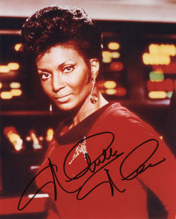 Nichelle Nichols Signed 8x10 - Star Trek Autograph #4