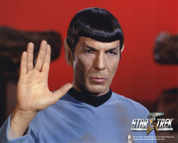 UNSIGNED Licensed 8x10 Photo - Star Trek: TOS - Leonard Nimoy as Mr. Spock #3