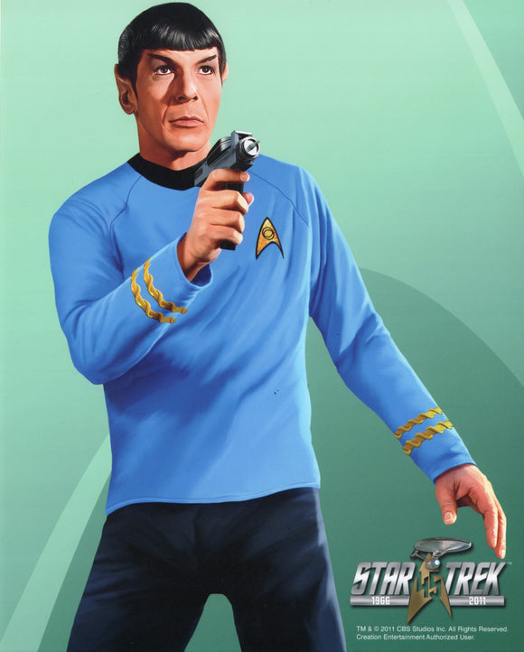 UNSIGNED Licensed 8x10 Photo - Star Trek: TOS - Leonard Nimoy as Mr. Spock #5
