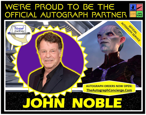 (TLI) OFFICIAL AUTOGRAPH PRE-ORDER - JOHN NOBLE