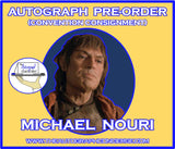 (STLV26) AUTOGRAPH PRE-ORDER - MICHAEL NOURI 8x10 & Send-In