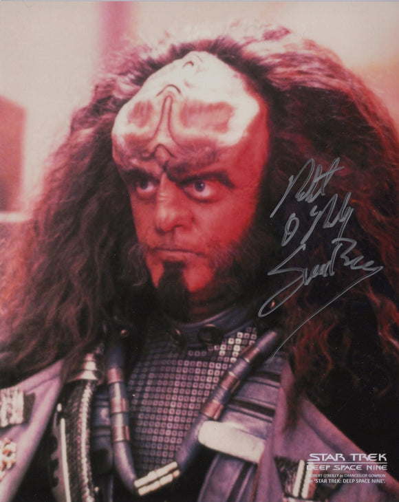 Robert O'Reilly Signed 8x10 - Star Trek Autograph #6