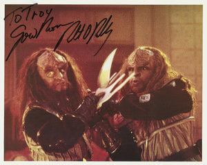 *CLEARANCE* Robert O'Reilly Signed 8x10 - Star Trek Autograph #3