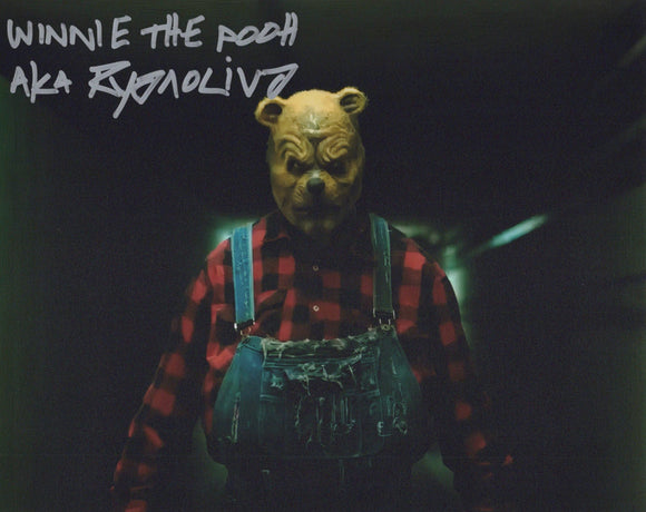 Ryan Oliva Signed 8x10 - Winnie The Pooh: Blood & Honey 2 Autograph