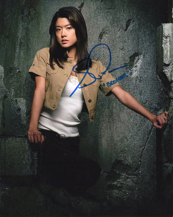 Grace Park Signed 8x10 - Battlestar Galactica Autograph
