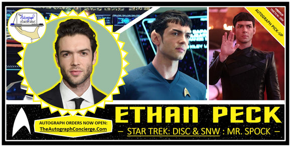 (TNJ) PRE-ORDER - ETHAN PECK Autograph - 8x10 & Send-In Consignments