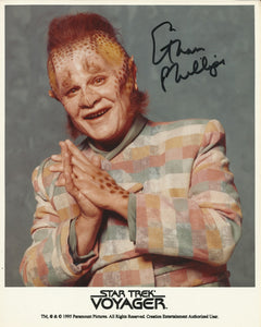 Ethan Phillips Signed 8x10 - Star Trek Autograph #1