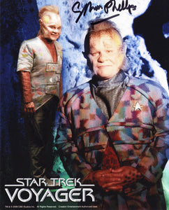 Ethan Phillips Signed 8x10 - Star Trek Autograph #8