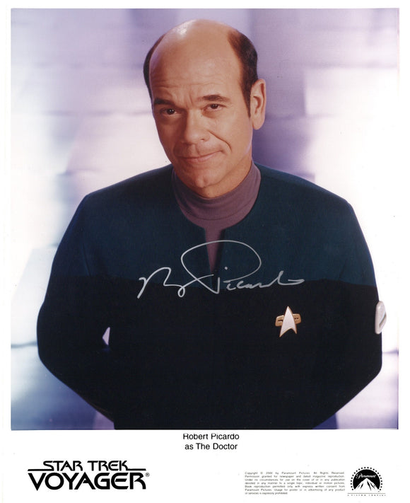 Robert Picardo Signed 8x10 - Star Trek Autograph #3
