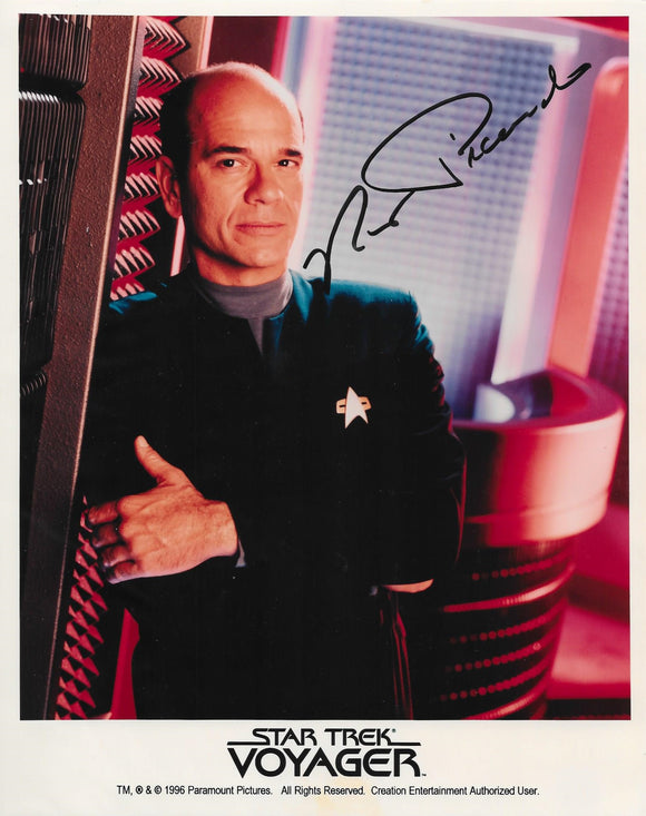 Robert Picardo Signed 8x10 - Star Trek Autograph #2