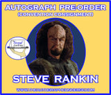 (STLV26) AUTOGRAPH PRE-ORDER - STEVE RANKIN 8x10 & Send-In