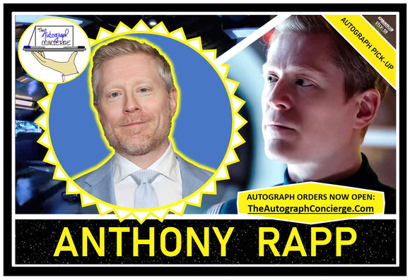 (STLV25) AUTOGRAPH PRE-ORDER - ANTHONY RAPP 8X10 & Send-In