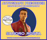 (STLV26) AUTOGRAPH PRE-ORDER - SANDRO ROSTA 8x10 & Send-In