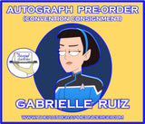 (STLV26) AUTOGRAPH PRE-ORDER - GABRIELLE RUIZ 8X10 & Send-In