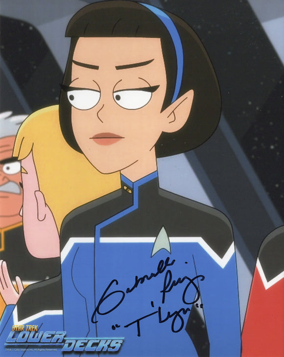 Gabrielle Ruiz Signed 8x10 - Star Trek Autograph #1