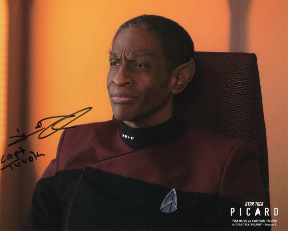 Tim Russ Signed 8x10 - Star Trek Autograph #13