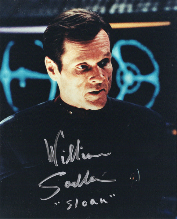 William Sadler Signed 8x10 - Star Trek Autograph