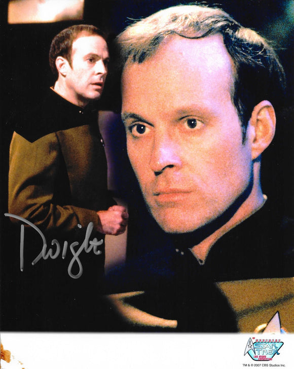 *CLEARANCE* Dwight Schultz Signed 8x10 - Star Trek Autograph