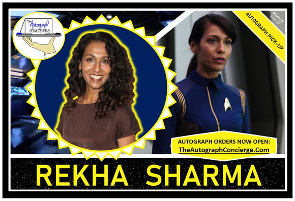 (STLV25) AUTOGRAPH PRE-ORDER - REKHA SHARMA 8X10 & Send-In