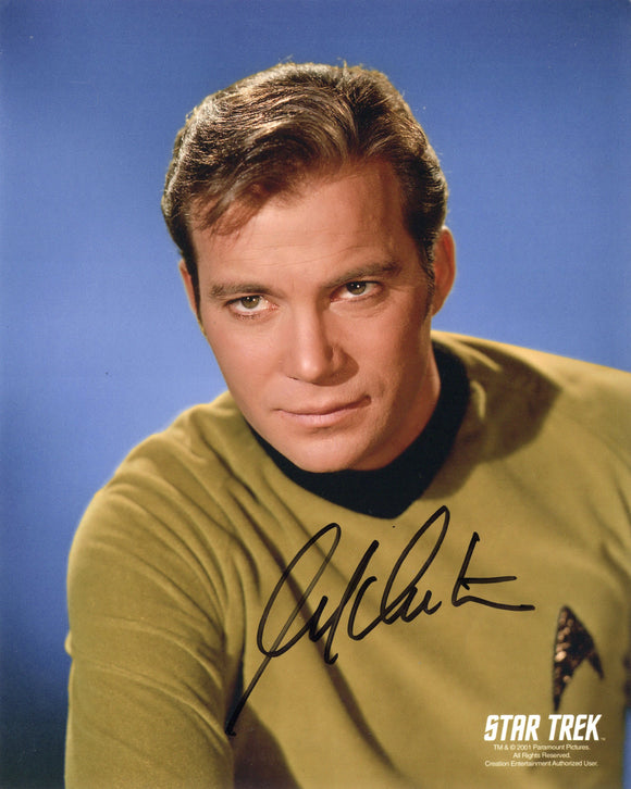 William Shatner Signed 8x10 - Star Trek Autograph #10