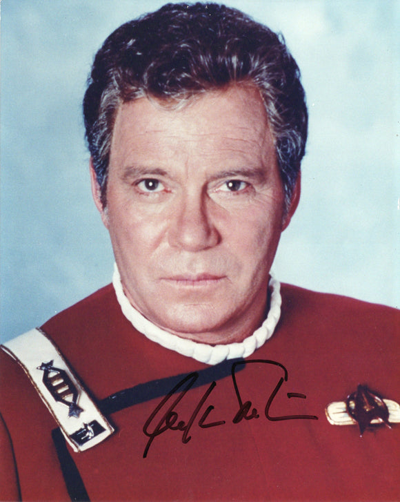 William Shatner Signed 8x10 - Star Trek Autograph #6