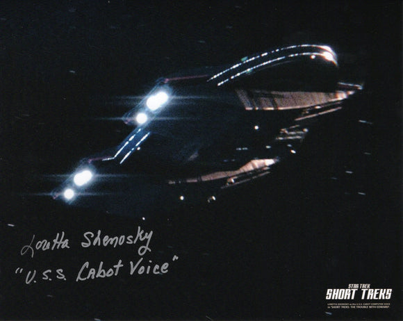 Loretta Shenosky Signed 8x10 - Star Trek Autograph #1