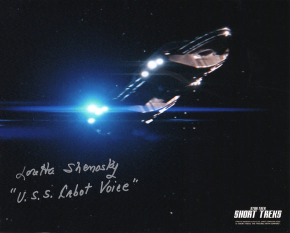 Loretta Shenosky Signed 8x10 - Star Trek Autograph #2