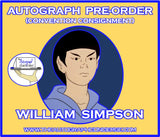 (STLV26) AUTOGRAPH PRE-ORDER - WILLIAM SIMPSON 8x10 & Send-In