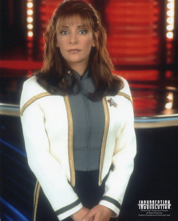 UNSIGNED Licensed 8x10 Photo - Star Trek: TNG - Marina Sirtis as Cnslr. Deanna Troi #2