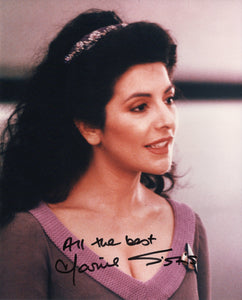 Marina Sirtis Signed 8x10 - Star Trek Autograph #5