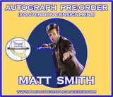 (GCC) AUTOGRAPH PRE-ORDER - MATT SMITH 8x10 & Send-In