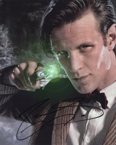 Matt Smith Signed 8x10 - Dr. Who Autograph #1