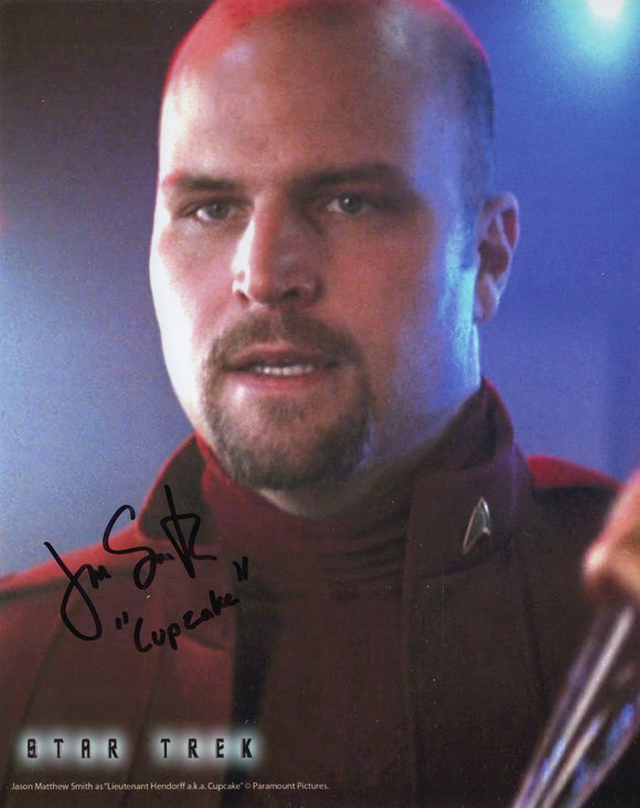 Jason Matthew Smith Signed 8x10 - Star Trek Autograph