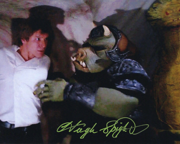 Hugh Spight Signed 8x10 - Star Wars Autograph #1
