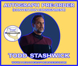 (STLV26) AUTOGRAPH PRE-ORDER - TODD STASHWICK 8x10 & Send-In