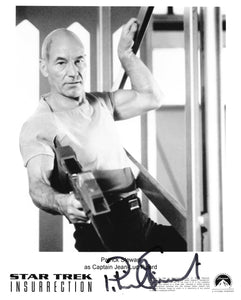 Sir Patrick Stewart Signed 8x10 - Star Trek Autograph #4