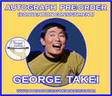 (STLV26) AUTOGRAPH PRE-ORDER - GEORGE TAKEI 8x10 & Send-In