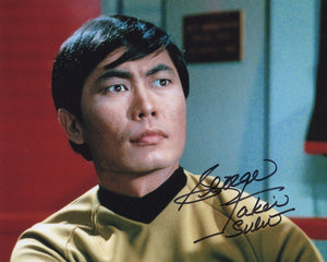 George Takei Signed 8x10 - Star Trek Autograph #5