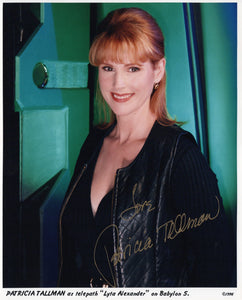Patricia Tallman Signed 8x10 - Babylon 5 Autograph