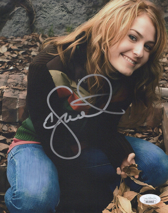 Scout Taylor Compton Signed 8x10 - Halloween Autograph JSA #2