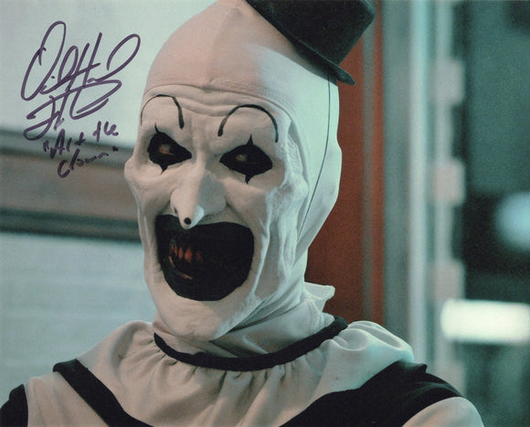 David Howard Thornton Signed 8x10 - Terrifier Autograph #1