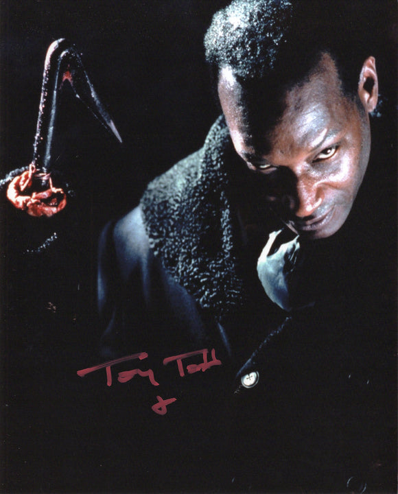 Tony Todd Signed 8x10 - Candyman Autograph #1