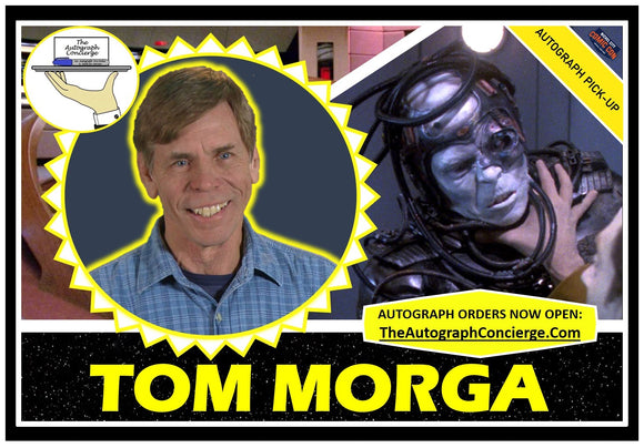 PRE-ORDER - TOM MORGA Autograph - 8x10 & Send-In Consignments