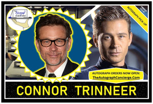 (STLV25) AUTOGRAPH PRE-ORDER - CONNOR TRINNEER 8X10 & Send-In